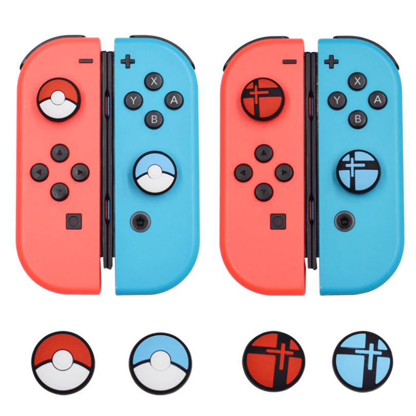1pc Paw Claw Thumb Stick Grip Cap Nintendo Switch/Switch OLED Joy-con Handle Button Cap Pokemon Contra Silicone Cap 1piece. 