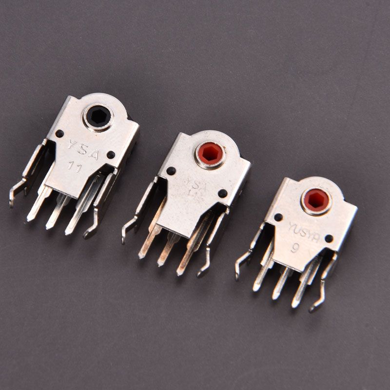 2Pcs Highly Accurate Decoder 9mm/11mm Red Core Rotary Mouse Scroll Wheel Encoder for PC Mouse alps encoder Tetuo. 