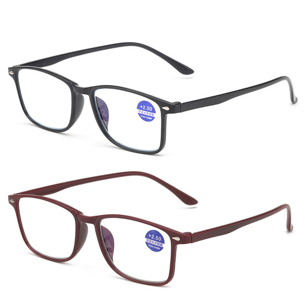 Anti Blue Light Premium Unisex UV Protection Sunglasses With (+2.50)Power-Men And Women Fashionable Reading Glasses-Blue Light Eye Protection Blue Ray Spectacles
