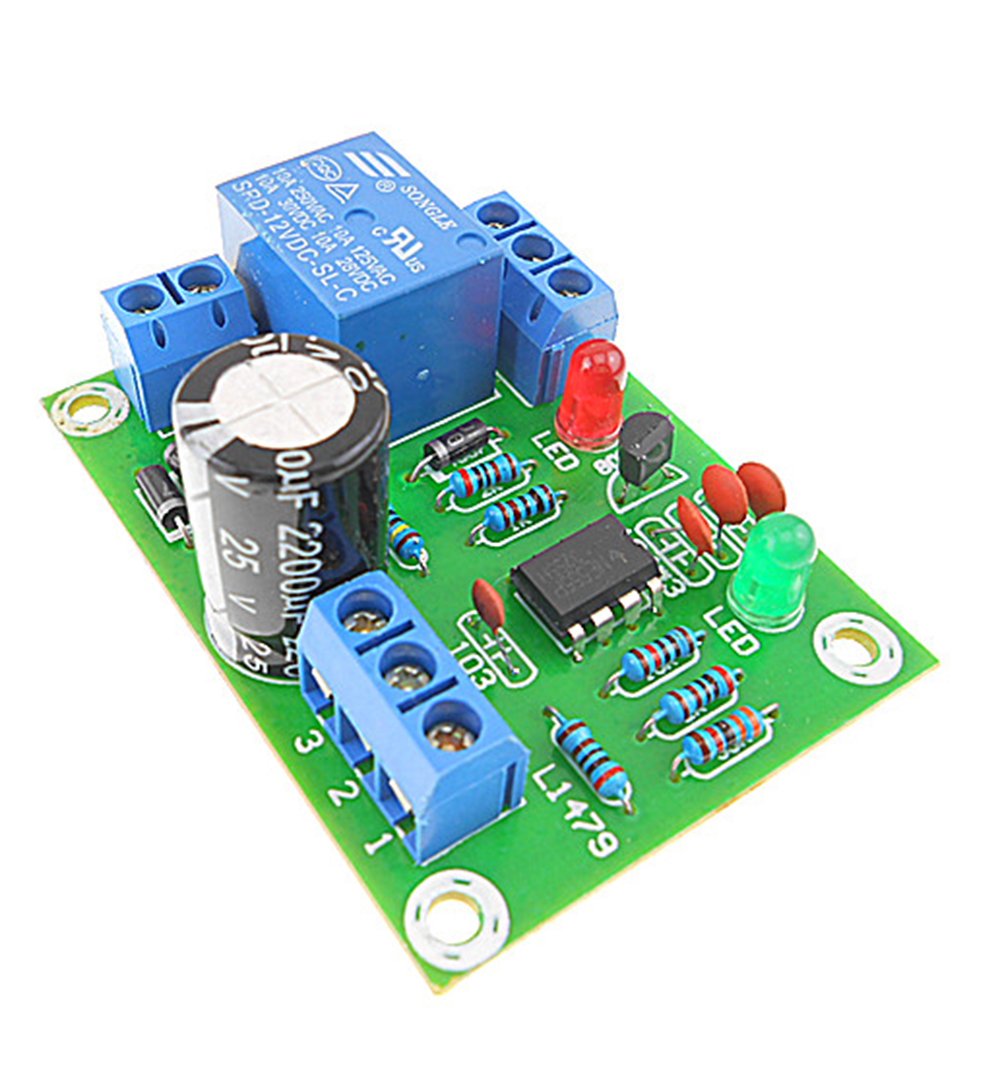Liquid Level Controller Module Water Level Detection Sensor Controller Board 9V 12V AC DC High Current Relay Control Pump. 