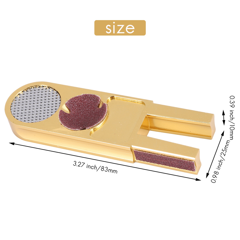 Billiards Pool Cue Tip Shaper Tool U Shaped Cue Tip Trimmers. 