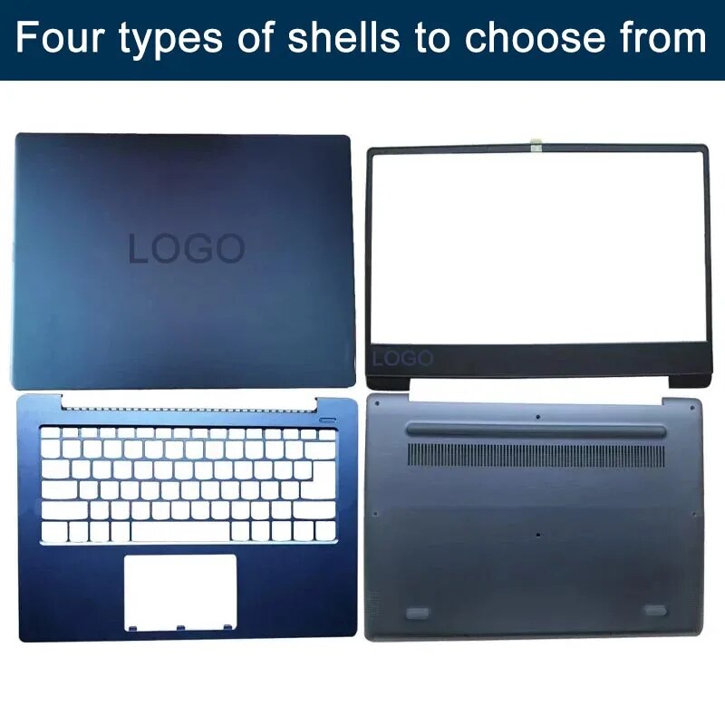 NEW Laptops Screen Case For Lenovo Ideapad 330S-14 330S-14IKB 330S-14AST LCD Back Cover Front Frame Hinges Palmrest Bottom Case. 