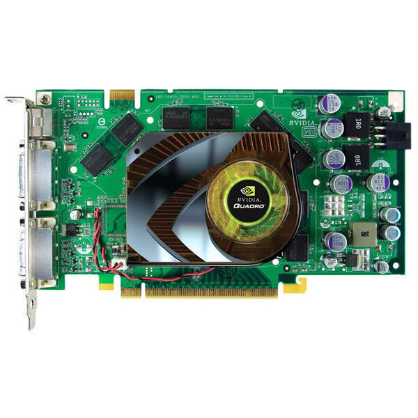 Nvidia Quadro FX 3500 PCIe x16 256MB DDR3 Dual DVI Video Graphics Card. 
