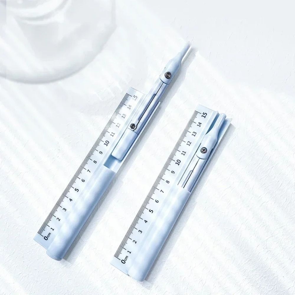 Multifunctional Adjustable Pencil Compass Ruler Unique Design Metal 3 in Compasses Drawing Sketch Geometry Tool Art Design. 