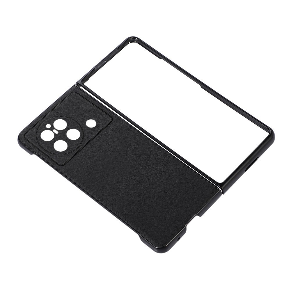 vivoXFOLD Folding Phone Case Lambskin OPPOfindN Genuine Leather Foldable Screen All-Inclusive Anti-Fall Shell Applicable. 