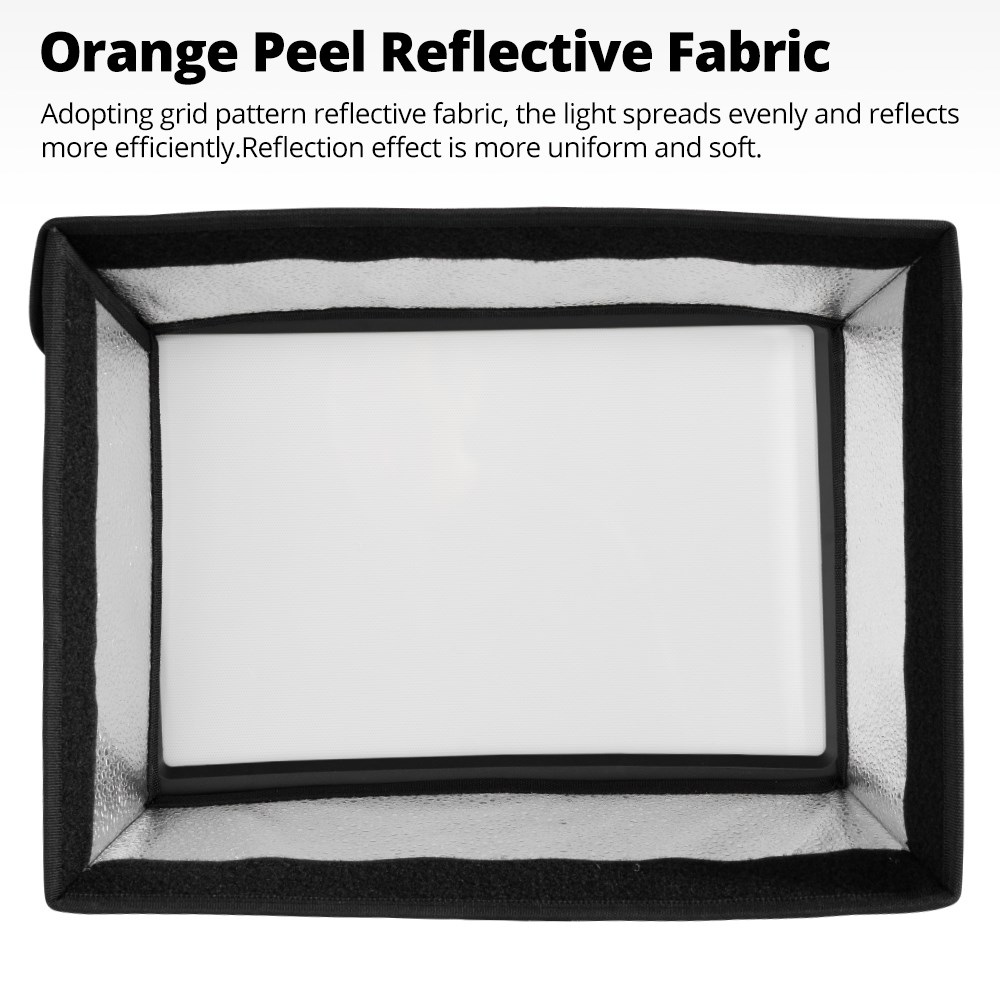 Godox LEDP260C LED Video yumuşak işık difüzör petek izgara Softbox için Godox LED Video işığı (sadece Softbox). 
