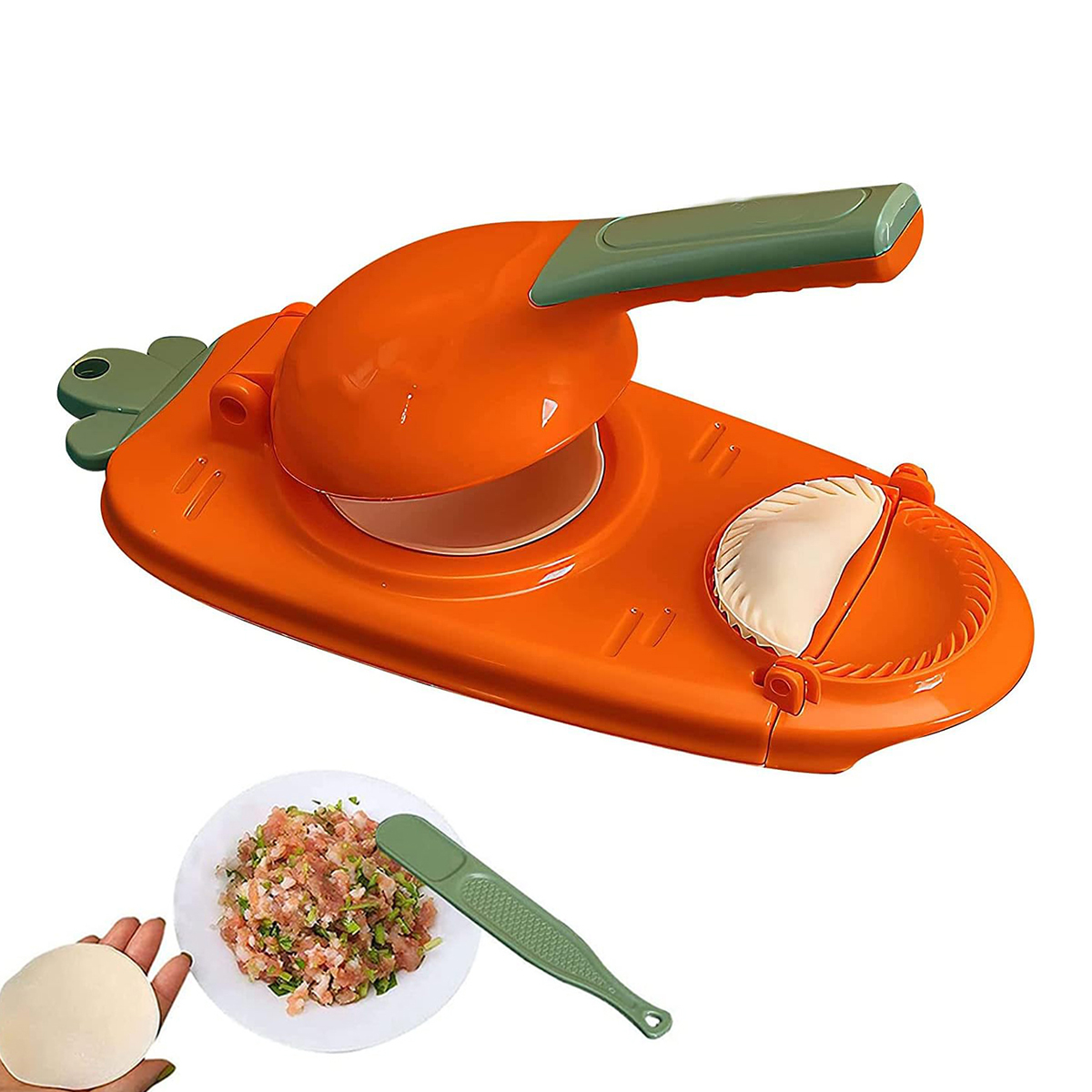 Magic Cake Maker - 2 in1 Dumpling Maker Dry Kit -multi color. 