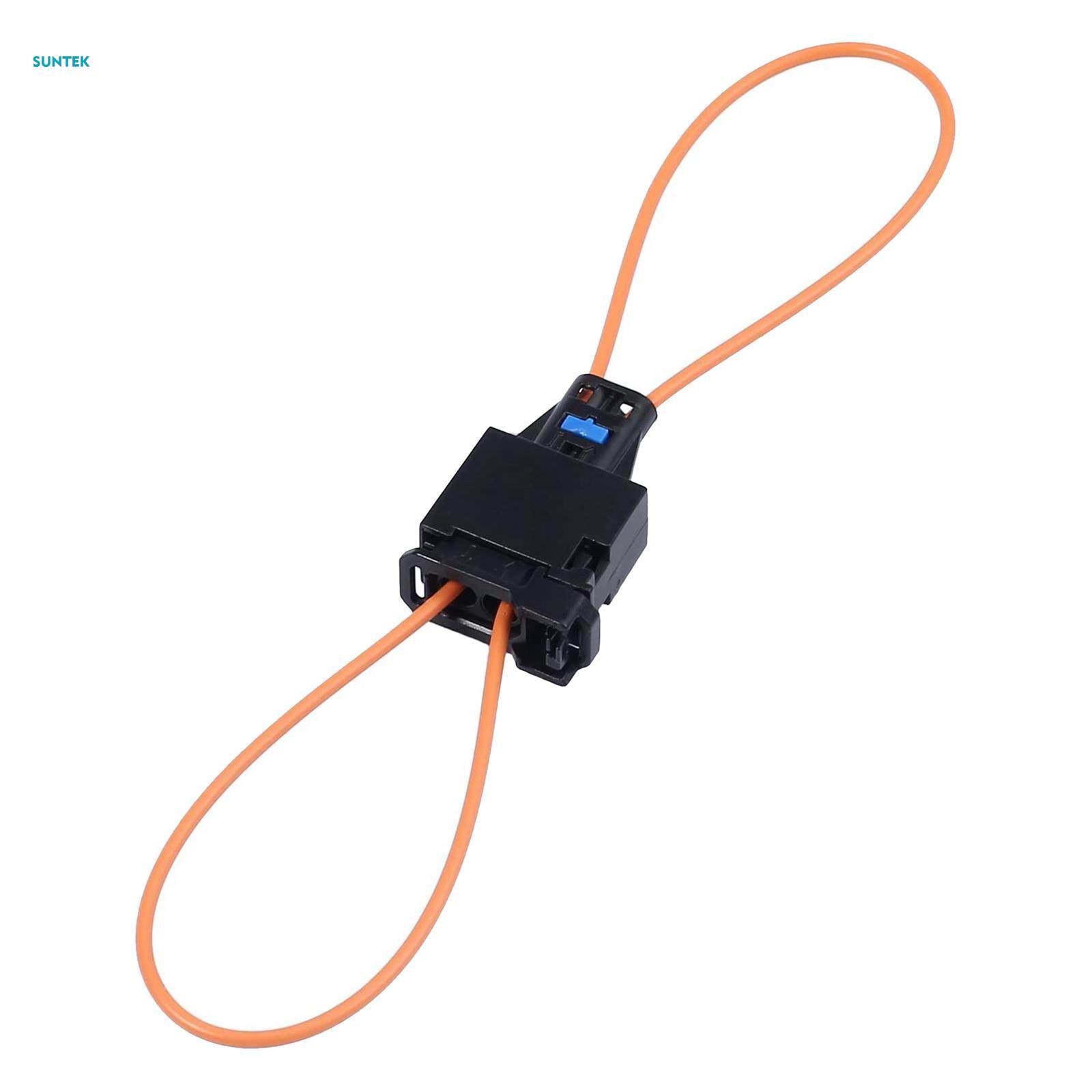 10x 2x MOST Fiber Optic Loop Cable Plug Connector for , for BMW, for