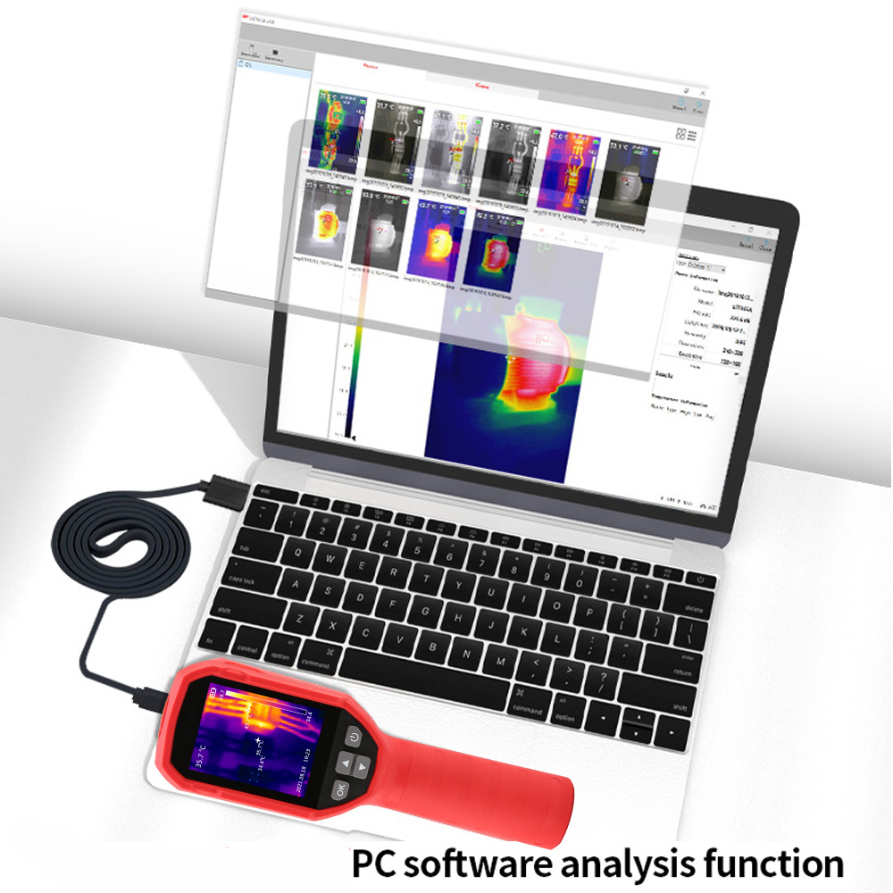UNI-T UTi120S Infrared Thermal Imager PCB Circuit Industrial Testing Floor Heating Tube Testing Temperature Thermal Camera. 