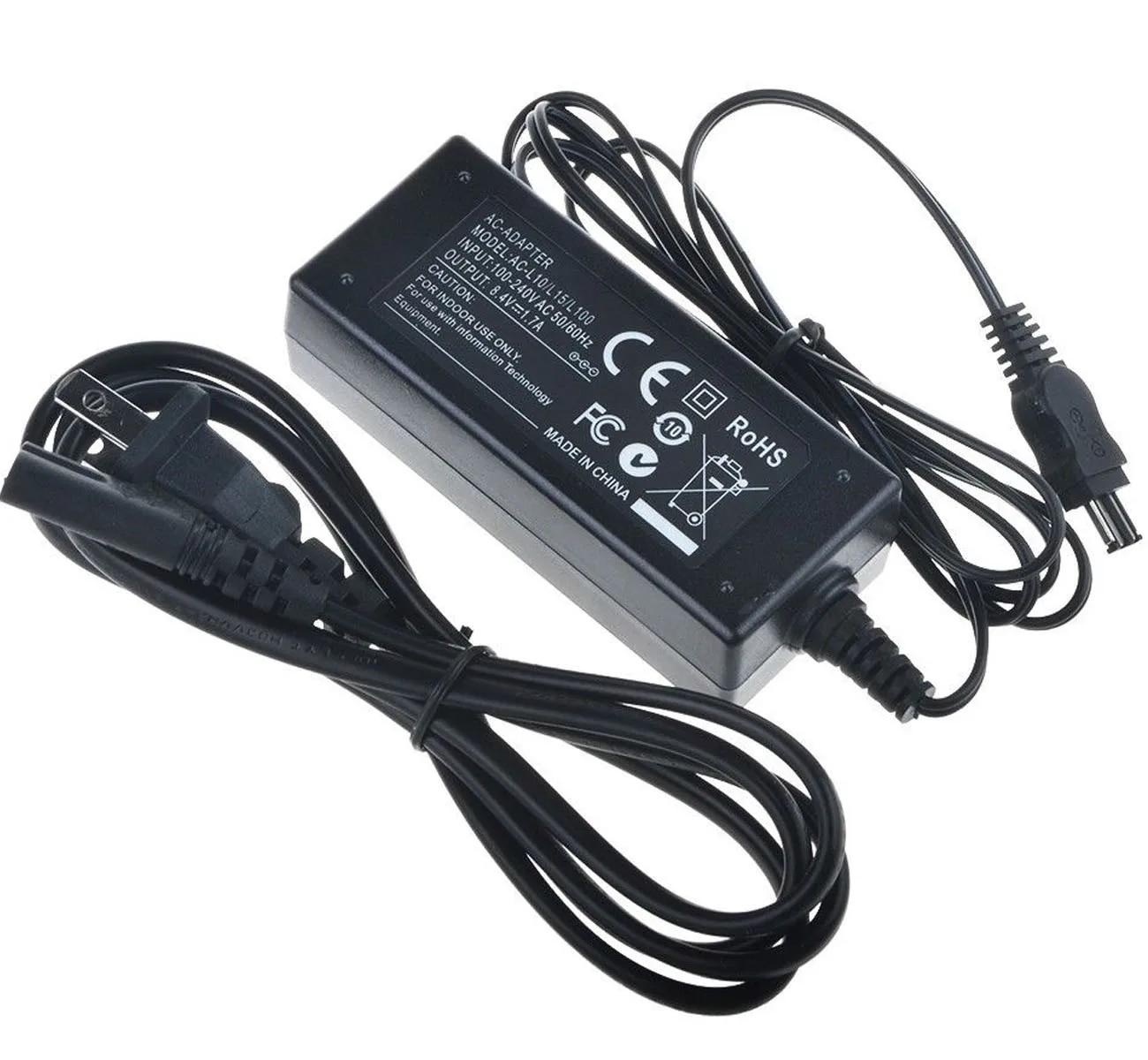 AC Power Adapter Charger for Sony HXR-MC1500, HXR-MC1500P, HXR-MC1500E, HXR-MC2000, HXR-MC2500, HXR-MC2500E AVCHD Camcorder. 