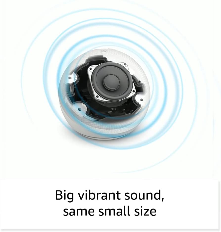 5th Gen Amazon Echo Dot Smart Speaker with Alexa, Improved Sound, Smart Home Control, Privacy Features, and Climate Pledge Friendly Design. 