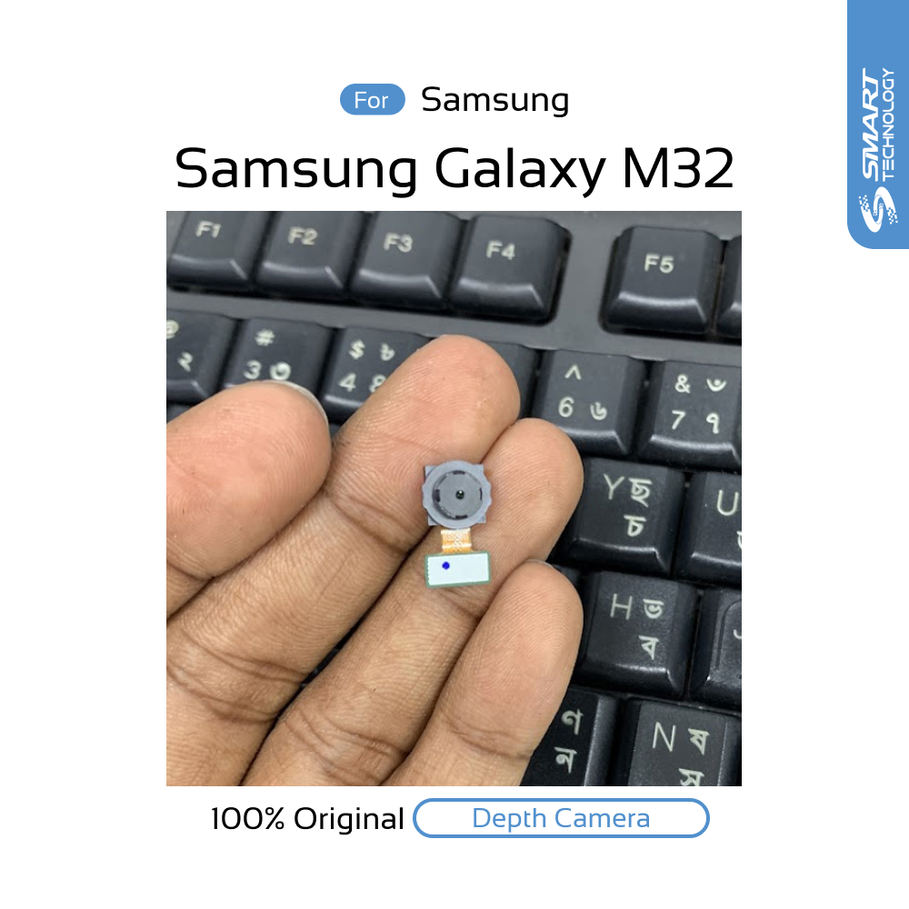 For Samsung Galaxy M32 Front Camera And Back Camera Module Replacement Parts. 