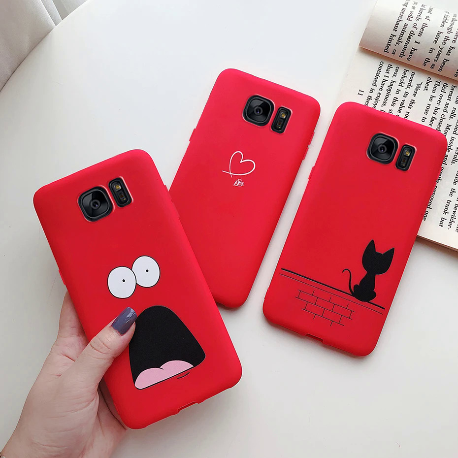 【Healer DingD】 case for samsung galaxy s7 edge s7edge s 7 edge G930 G935F samsung s7 case phone silicone cute soft protective back cover cases. 