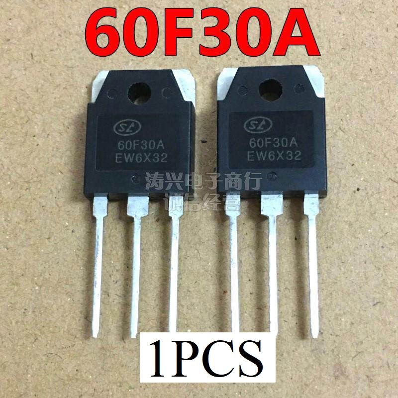 60F30A MOSFET 60F30 Transistor 300V 60A TO-3P 3 Pin Leads Diode Switching Power Supply Transistor MOSFET. 