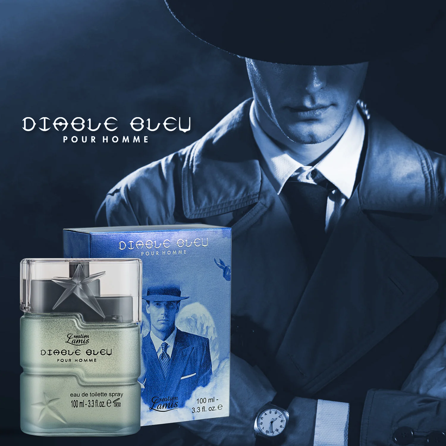Creation Lamis Diable Bleu Eau De Toilette Perfume (UAE) - 100ML. 