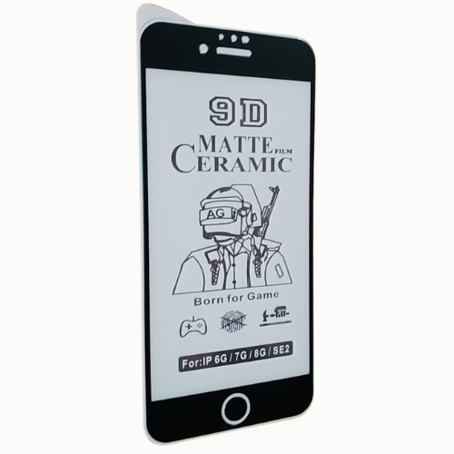 Matte Ceramic Film Screen Protector I iPHONE 6 / iPHONE 6S I Matte Finish Full Coverage Screen Guard Protector Screen Protector (It's Not GLASS). 