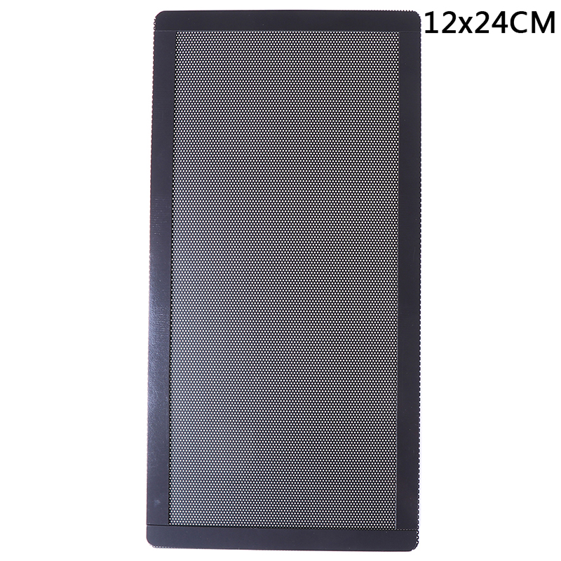 12/14/12x24CM PC Case Cooling Fan Magnetic Dust Filter Mesh Cover Computer Guard. 