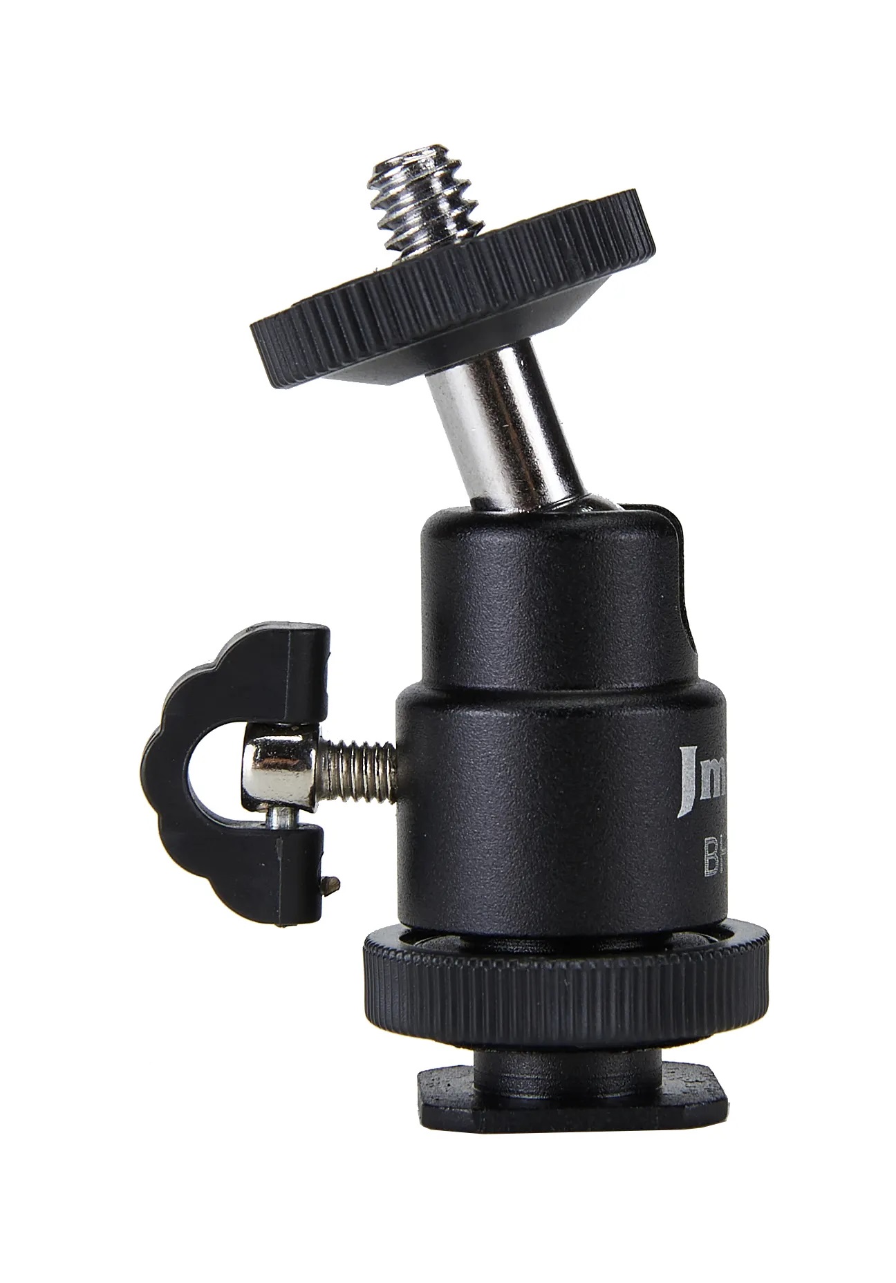 Jmary BH-02 Portable Phone Holder Mount With Cold Shoe 1/4'' Tripod Mount Stand. 
