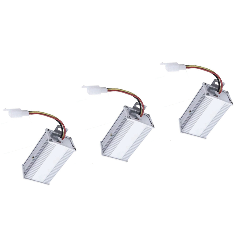 TWEXQNY 3X Electronic Transformer DC 36V 48V 60V 72V to 12V 10A Electric Bicycle Converter Adapter Down Transformer