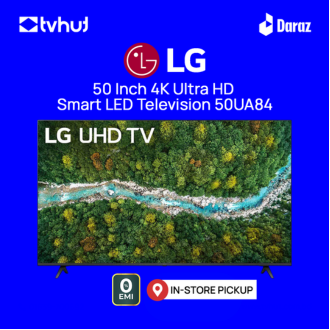 LG 50 Inch 4K Ultra HD Smart LED Television 50UA84