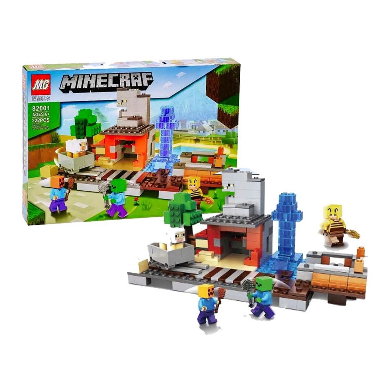 322 Pcs Minecraft Building Block -82001