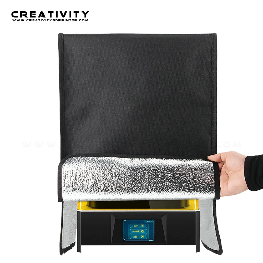 【YIYANGMAOYI111】Printer Blackout Cover Warm Enclosure Protective Cover Dustproof 3D Printer for LD-002R LD-002H Photon D7 D8. 