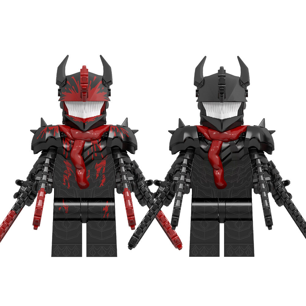 Chainsaw Man Building Blocks Toy Denji Pochita Samurai Ultimate Form Anime Mini Action Figures Building Blocks. 