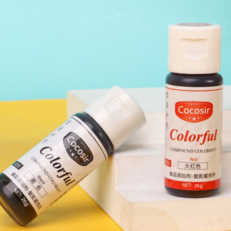 1PC Food Coloring Gel for Baking Fondant and Cooking Concentrated Icing Food Color Dye Pastry Decorating Tools Cake Accessories. 