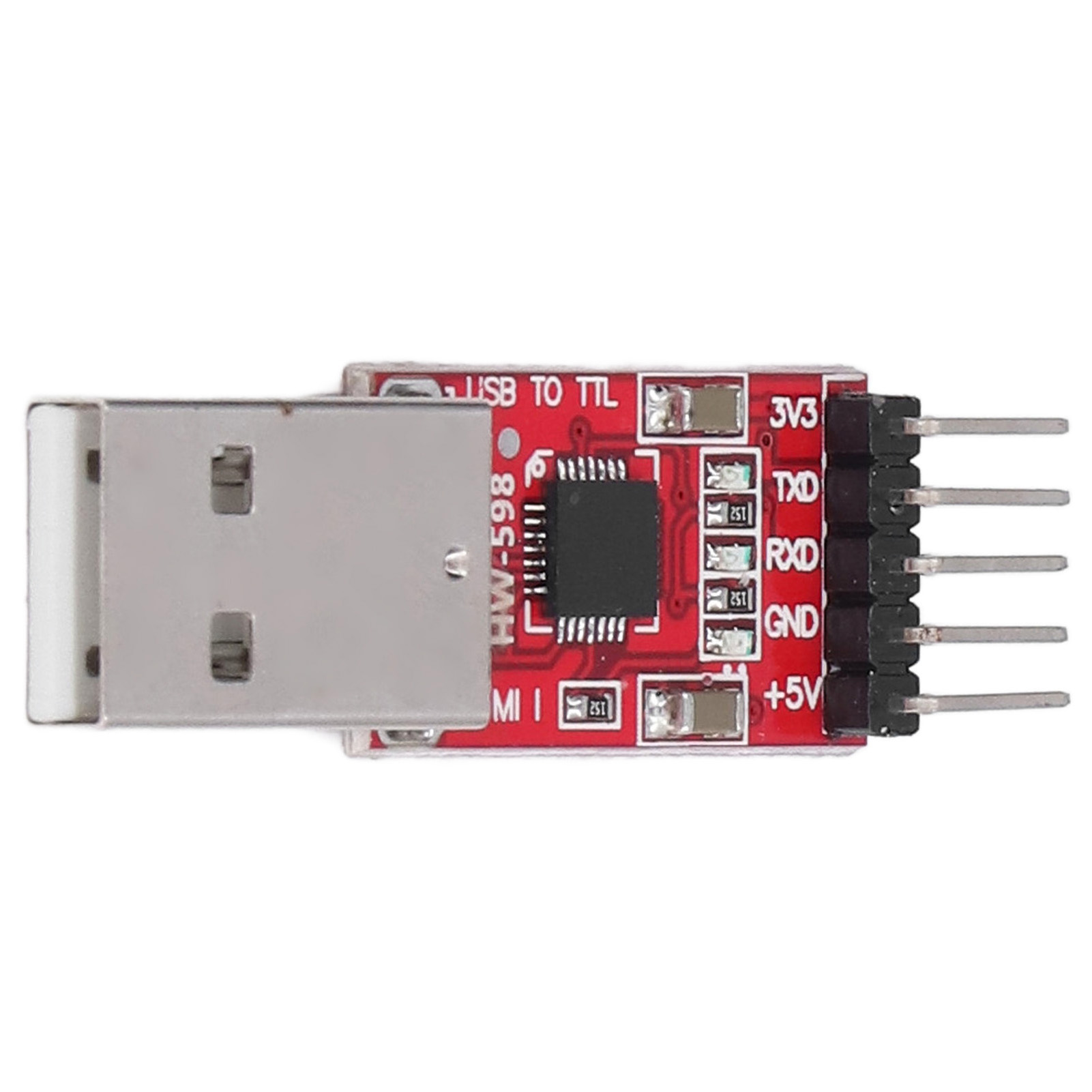 CP2102 USB to TTL Module Serial Converter Adapter STC Downloader with Jump Wire. 