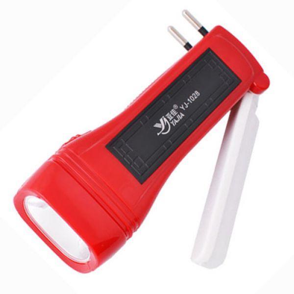 YAJIA YJ-1028 rechargeable solar hand torch light Multicolor. 