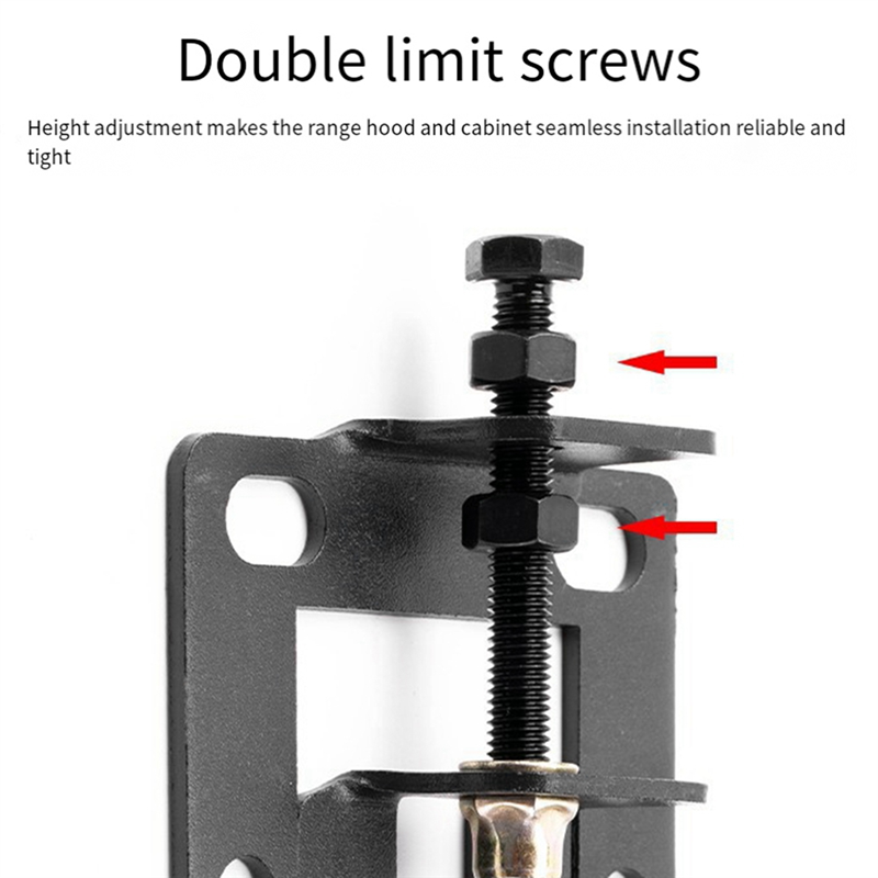 Range Hood Mounting Bracket Can Be Adjusted Up and Down Lifting Hook Universal Hanger Universal Accessories. 