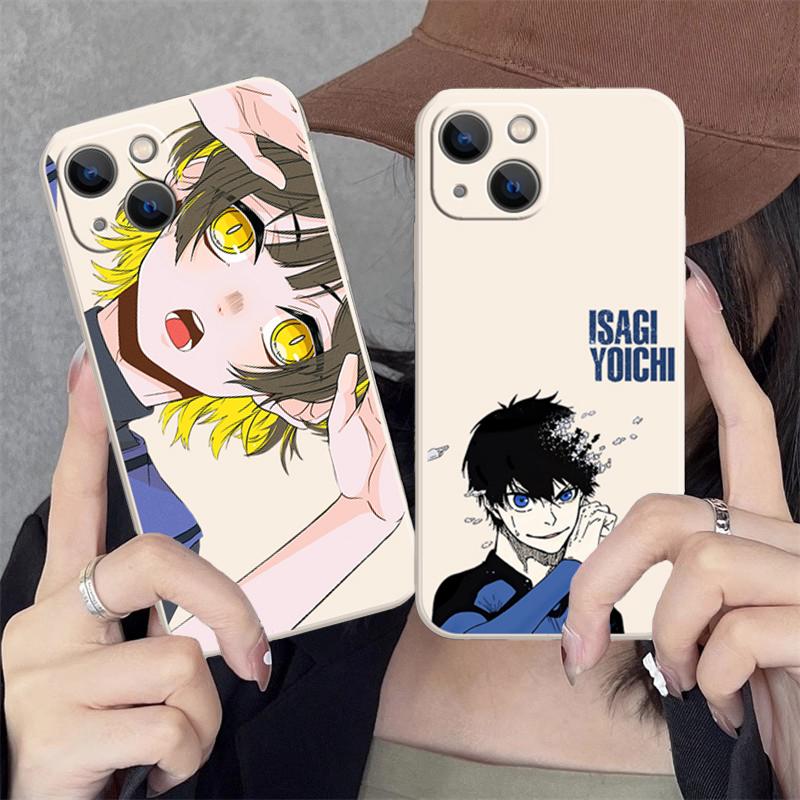 Cellphone Case For Redmi 10 5G 10C A1 4G 9 9C 9A 9T K20 K40 PRO NOTE 11E 9 POCO F2 F3 X2 Phone Casing Anime Blue Lock Isagi Yoichi Nagi Seishiro Bachira Meguru Soft Popular Silicone Cartoon Shockproof Full Protection TPU Anti-falling. 