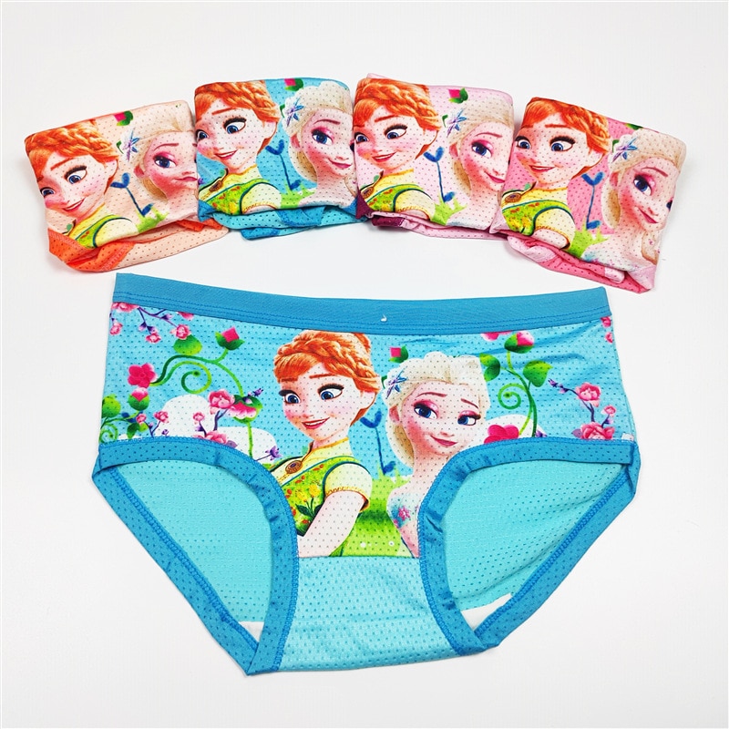 3Pcs/Lot Frozen Elsa Kids Girls Underwear Cartoon Pattern Modal Panties  High Quality Boxer Briefs Children Soft Baby Underpants - AliExpress