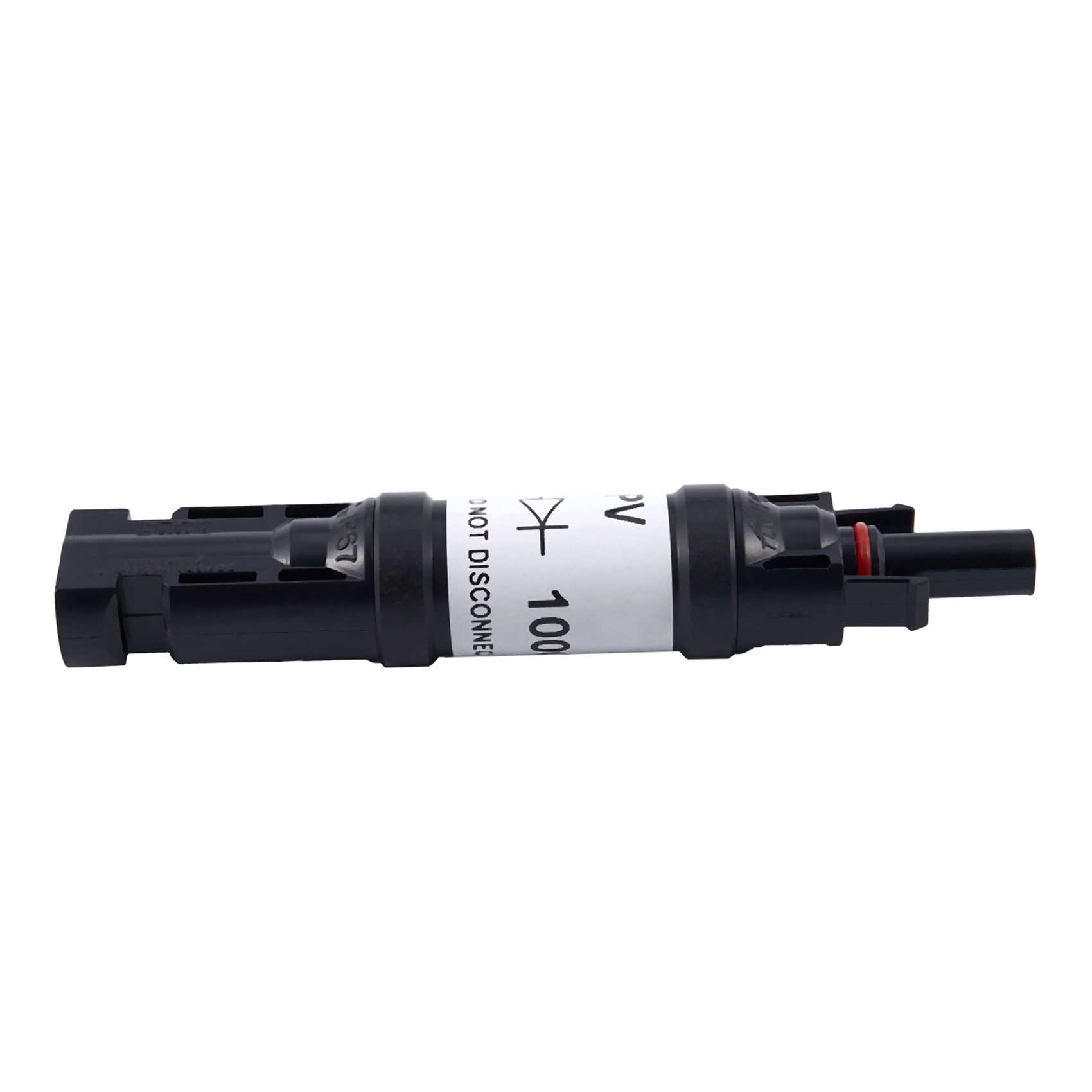 PPO + PC panel connector-4 x PV Diode connector-Black. 