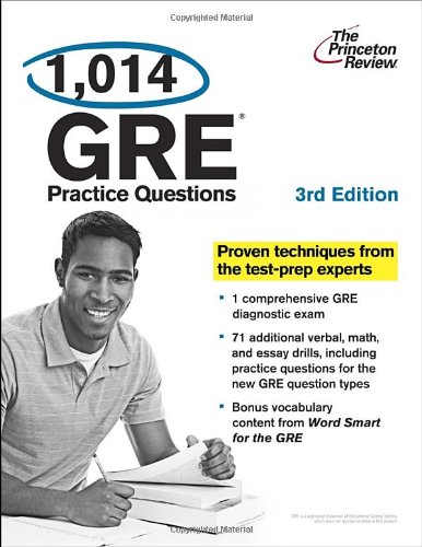 1,014 GRE Practice Questions. 