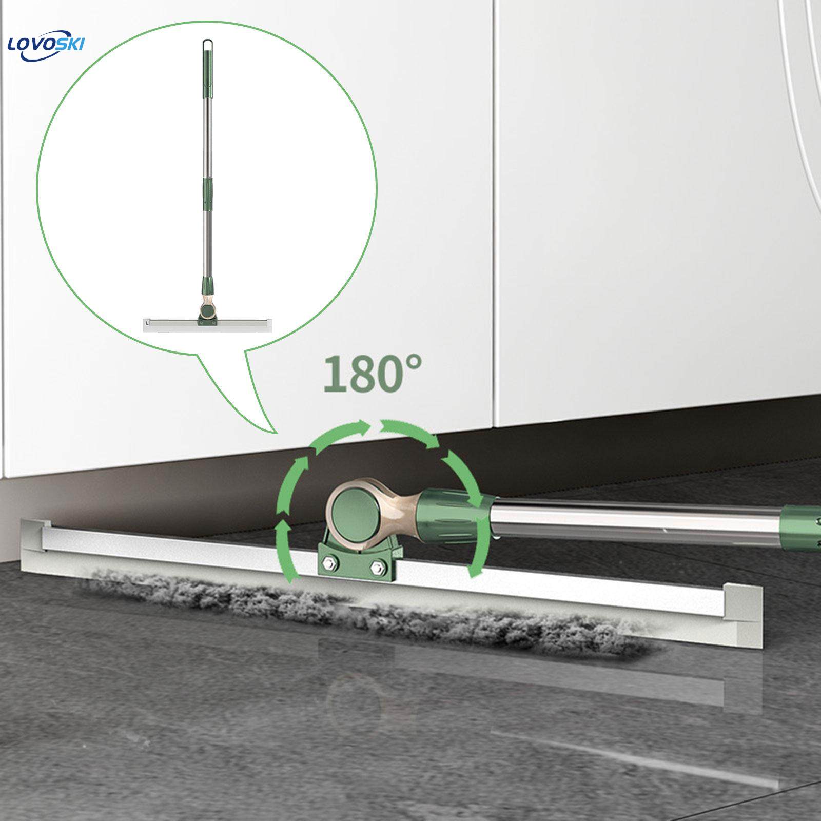 Scraping Sweeper for Bathroom Hair Sweeping Tool Floor Squeegee for Screens. 