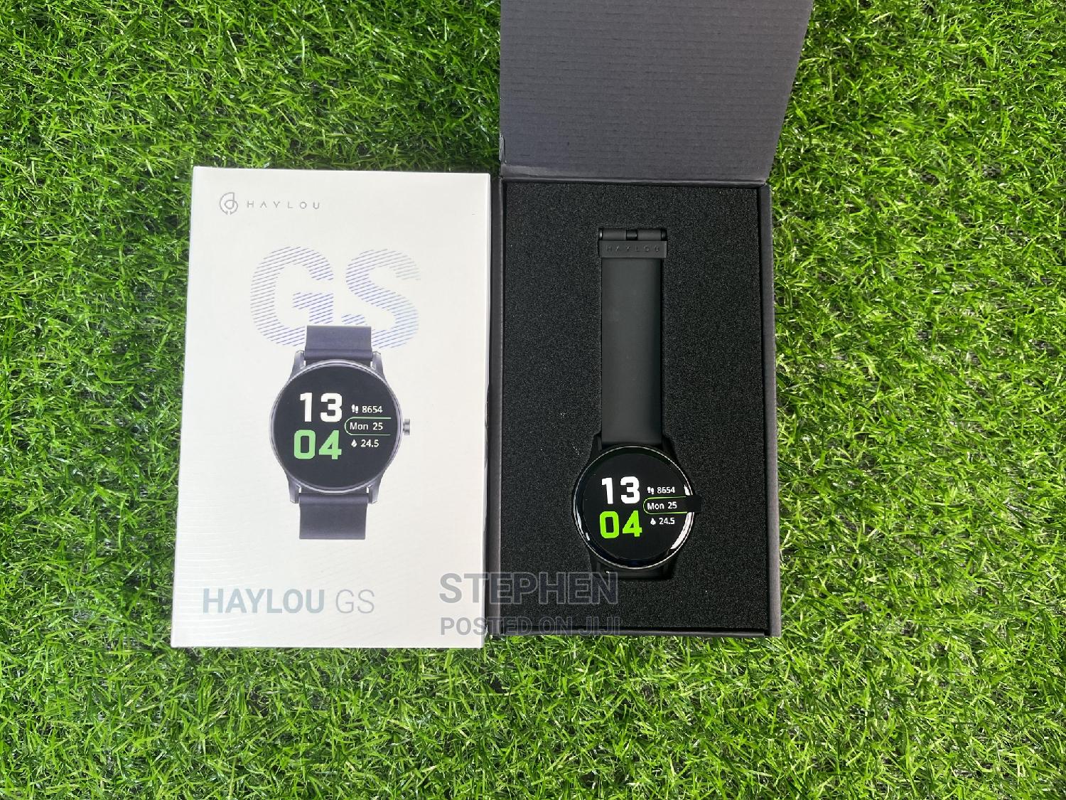 Relógio Smartwatch Haylou GS LS09A com Bluetooth Preto