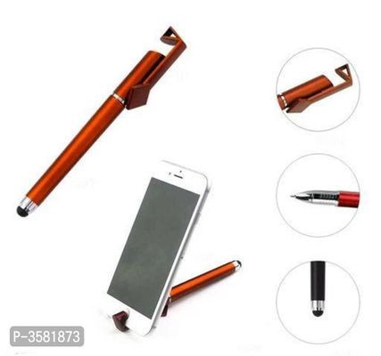 Multi-function 3 in 1 Tablet Stylus Touch Screen Pen Ball pen Phone Stand Holder Gift Advert Logo Custom DIY for Iphone X 8S, iPad for Tablet for Smart Phone, Apple For Iphone 6 7 8 X plus, Samsung, Xia omi, Huawei... ,. 