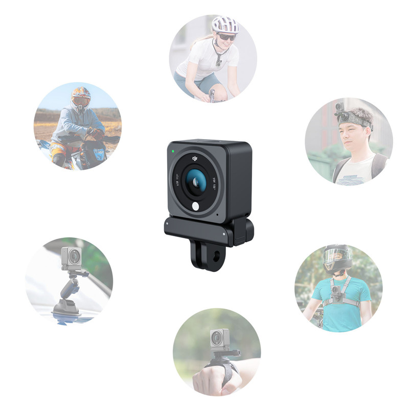 for Action 5 Pro Adapter Magnetic Ball-Joint Bracket Holder 1/4 interface Mount for DJI Osmo Action 5 4 3 Camera Accessories. 