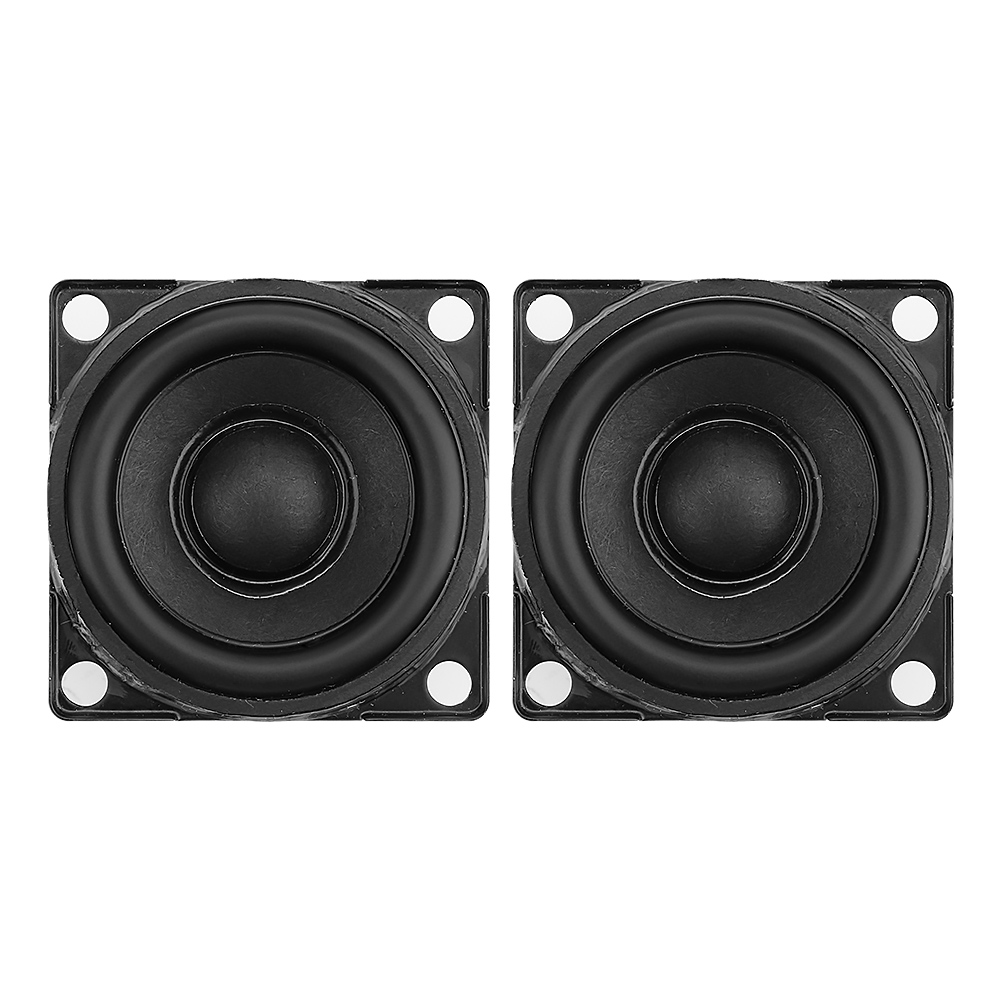 AIYIMA 2 Pcs 2 Inch Fever Full Range Mini Speaker Driver 6 Ohm 15 W Sound Amplifier Speaker Column DIY Home Loudspeaker Units. 
