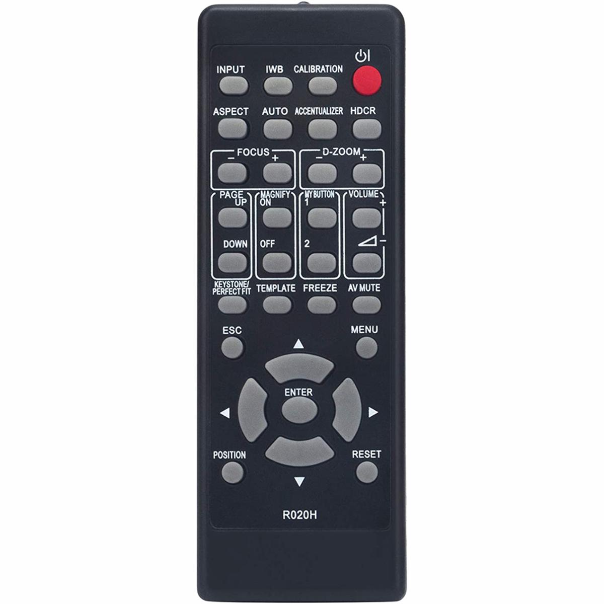 Remote Control R020H for Hitachi LCD Projector CP-AX2503 CP-AX3503 CP-AX2505 CP-AX3505 CP-AW3005 CP-AW3506