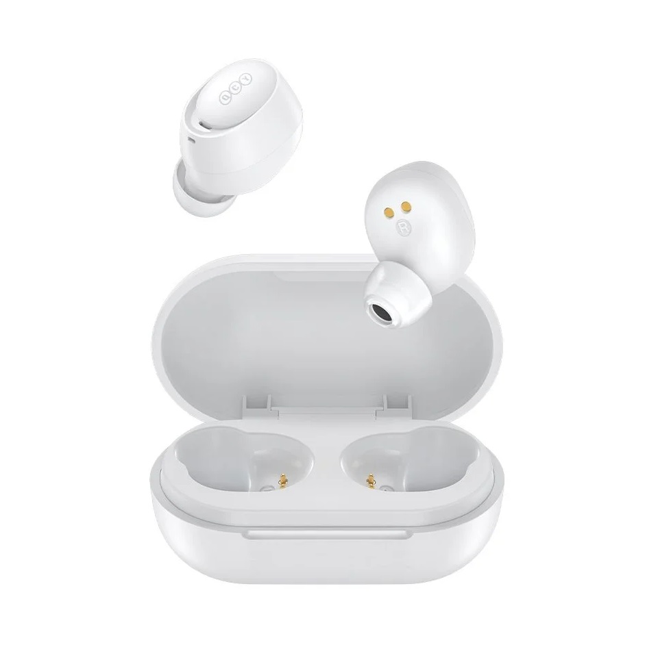 QCY ArcBuds Lite TWS Earbuds BT 5.3 32 Hours Battery Life ENC for HD Calling and QCY APP Customizable Control Wireless Bluetooth Earphones HT07 Lite/T17 for Men and Women. 