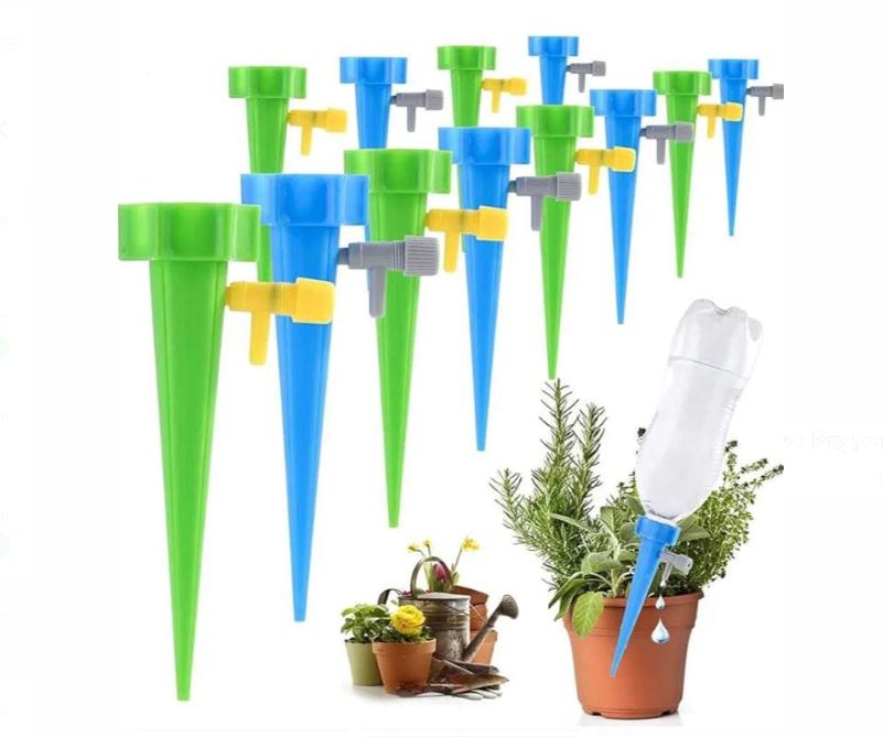 Automatic Watering Garden 18 pcs AISN  Supplies Irrigation Kits System Self-contained Auto Drip Irrigation Watering System Automatic Watering Spike for Plants Flower Indoor Household. 