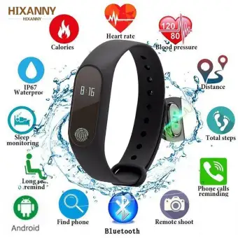 bingo m2 waterproof smart fitness band