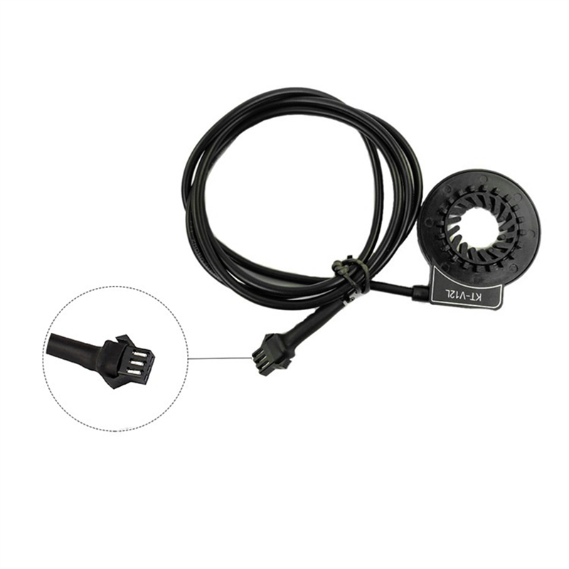 1 Pcs Bicycle Modified Electric with KT-V12 Magnetic Point Booster Induction Piece / SM Connector. 