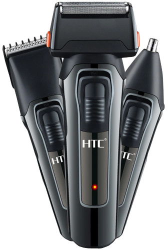 HTC AT-1088 Multi Type Purpose 3-in-1 Shaver Nose Trimmer and Hair Clipper For Men. 