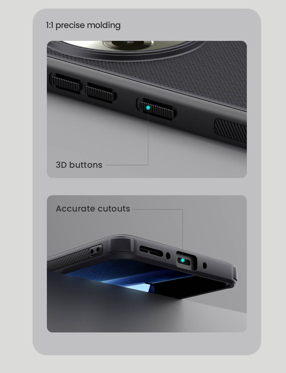 Nillkin ( 1+13R ) Super Frosted Shield Pro Matte cover case for OnePlus Ace 5, OnePlus Ace 5 Pro, OnePlus 13R - Black. 