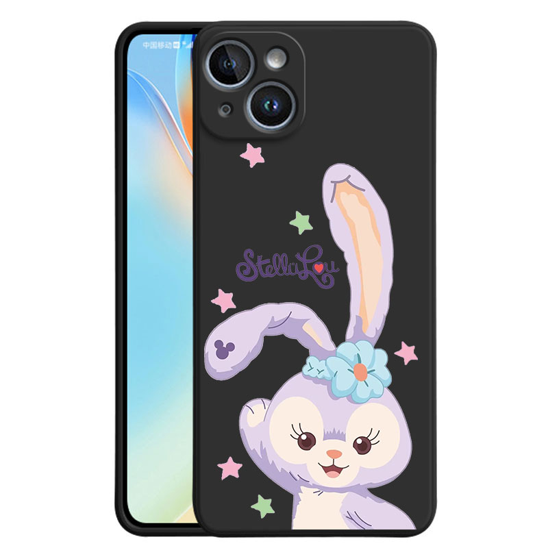 IPhone 14 13 12 11 Pro Max iPhone 14 Plus 13 12 11 mini Stylish Stellalou Rubber Phone Cover Matted Liquid Silicon Case Lanyard Casing