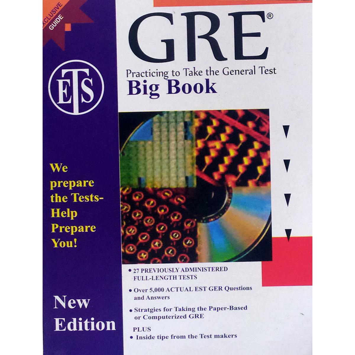GRE Practicing To Take The General Test Big Book New Edition