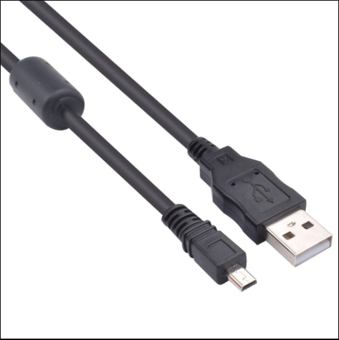 Nikon USB Data Cable For  D3200 D3300 D5600 D3400 D3100 D5300 D7100 D7200 data cable. 